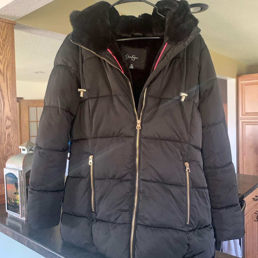 Women’s size medium black Jessica Simpson coat